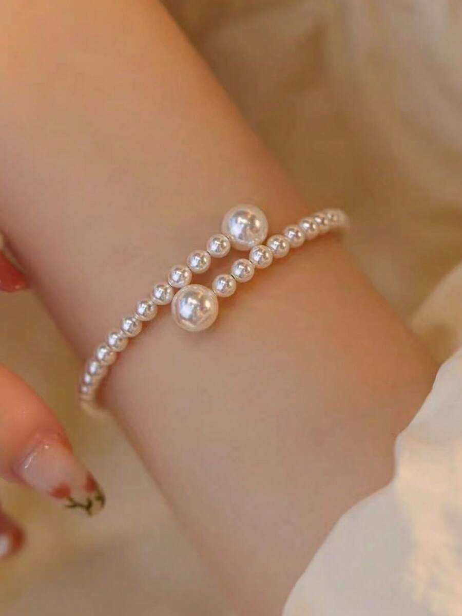 Women Accessories Bracelet - 1 szt. Elegancka regulowana bransoletka z