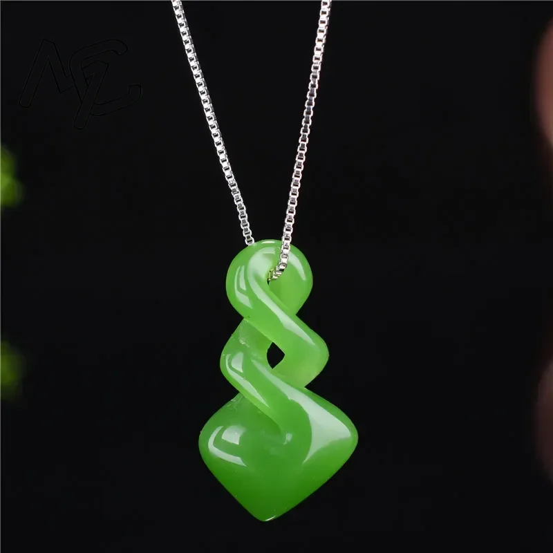 Women Accessories Dropshipping - Naturalny Hetian Jadeitowy wisiorek w kolorze