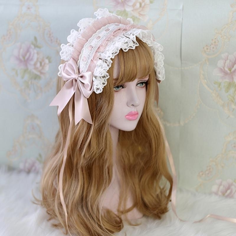Women Accessories App - Gothic nakrycie głowy pokojówka gwiazda koronkowe