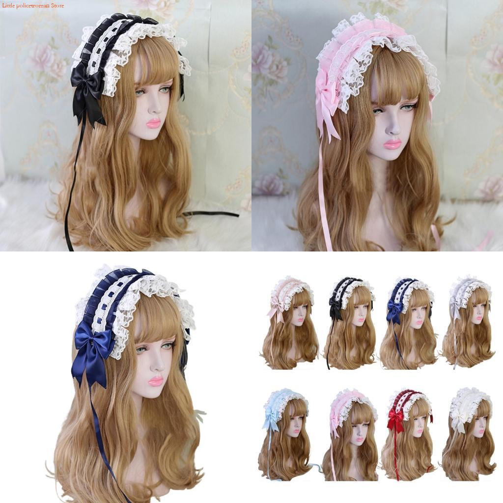 Women Accessories App - F92D Gothic nakrycie głowy gwiazda koronkowe