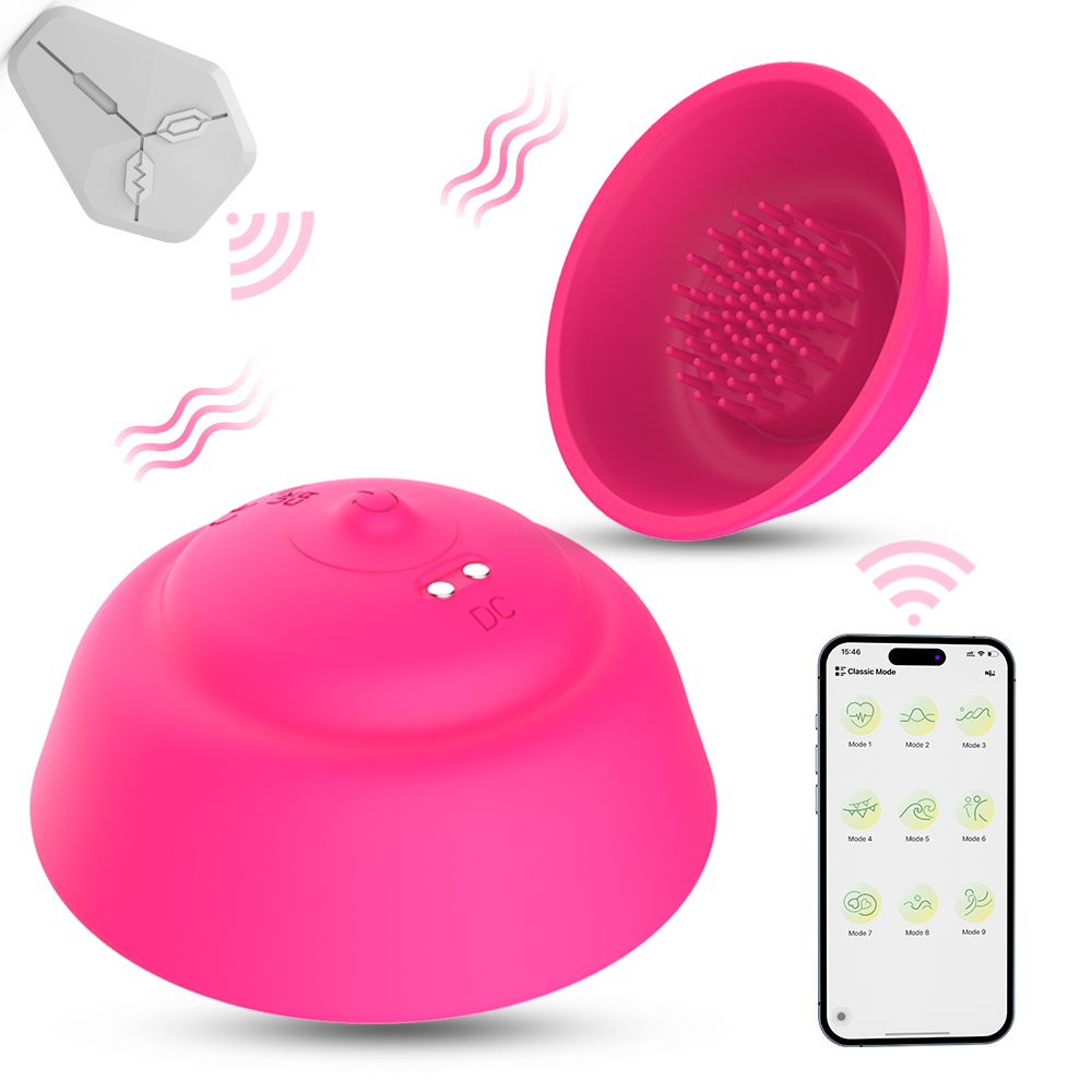 Women Accessories App - Wibrator do sutków dla kobiet, sterowany