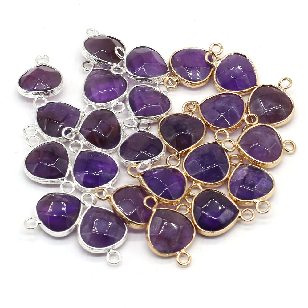 Women Accessories Dropshipping - 2 szt. Złącza z kamienia naturalnego