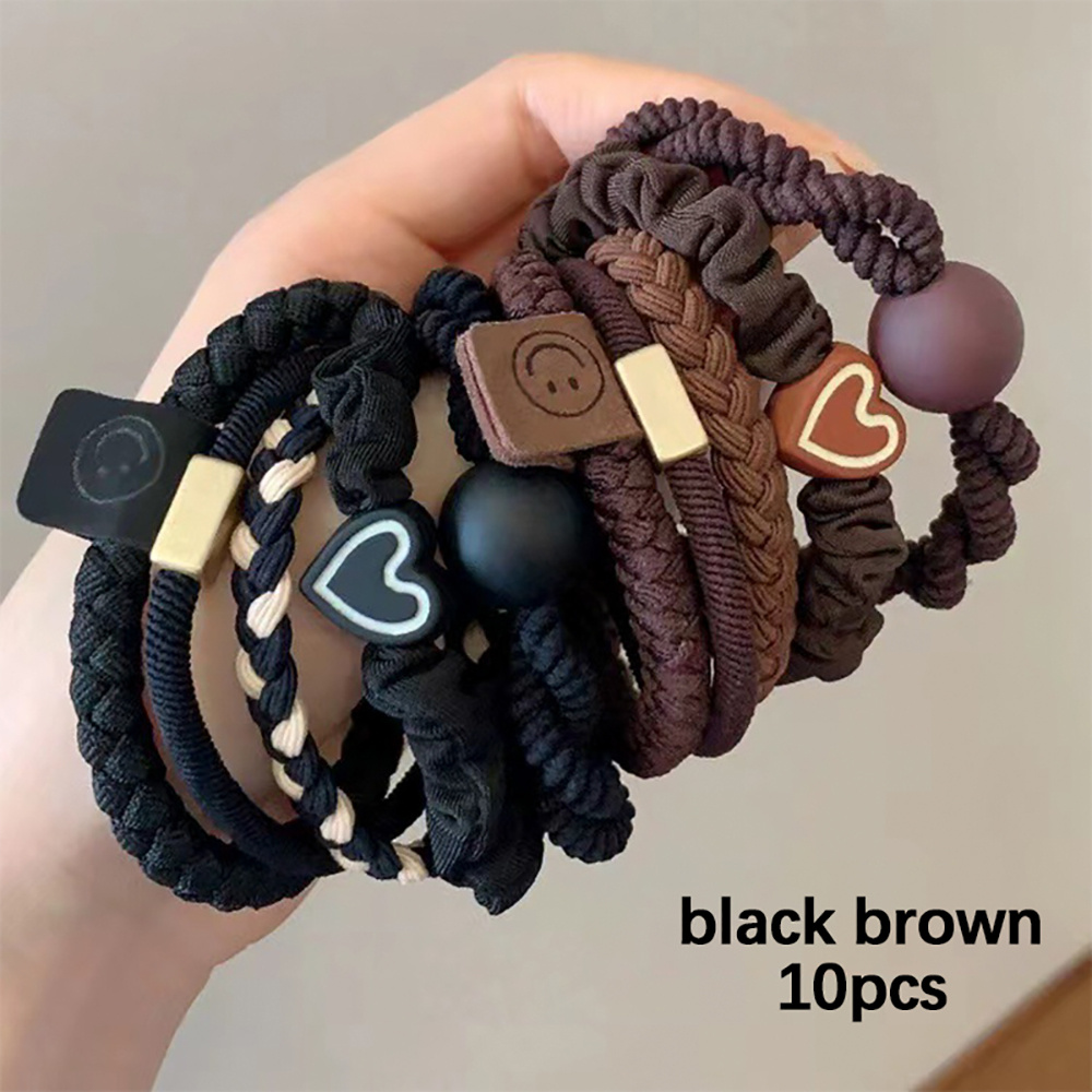 Women Accessories Combo - 10 sztuk gumek do włosów w