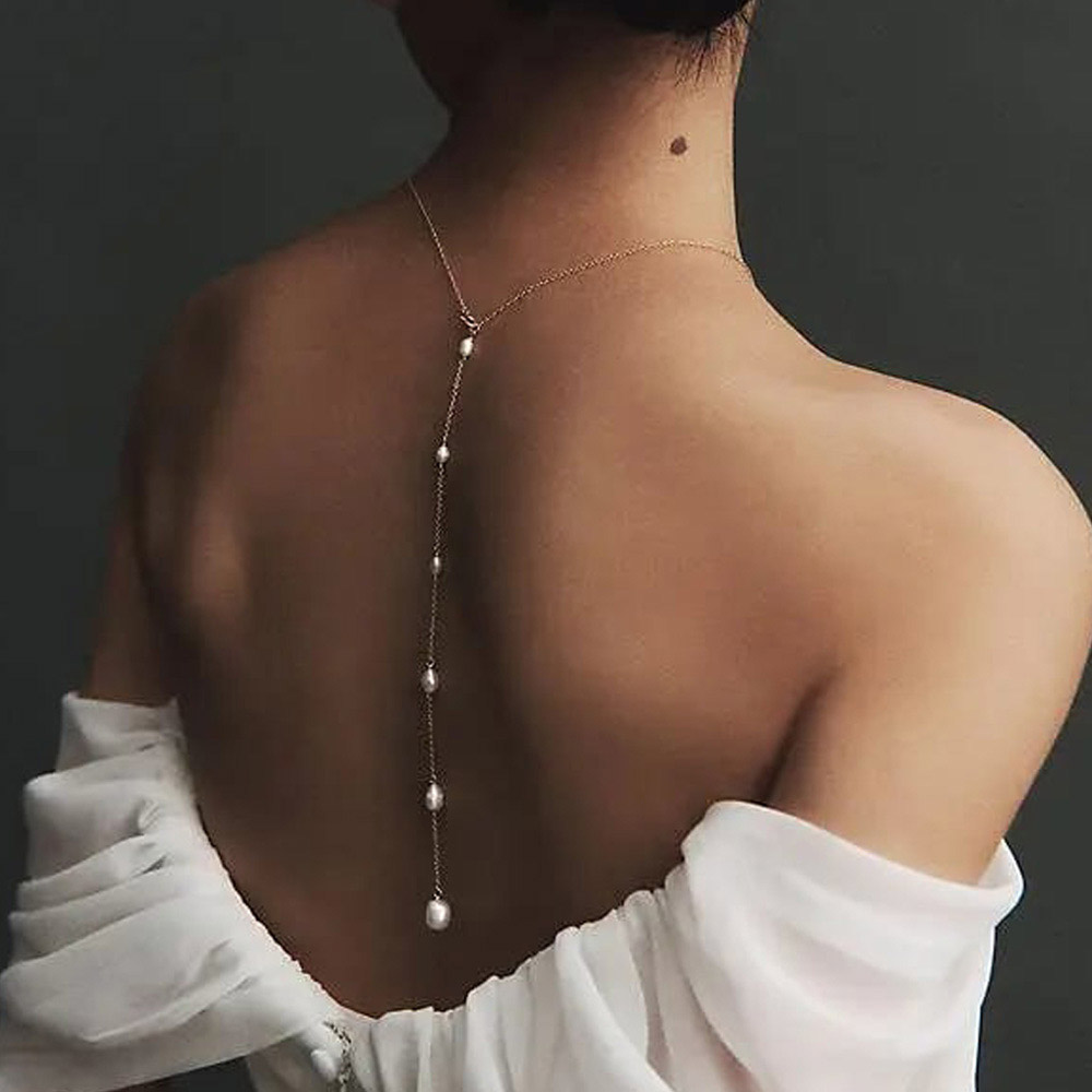 Women Accessories Dropshipping - Stonefans Elegancki Tło Tła Perła Wisiorek