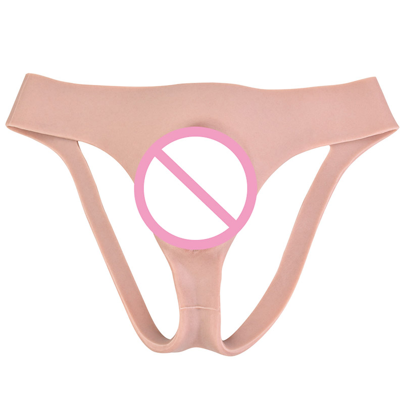 Women Accessories Combo - Elastyczne silikonowe majtki z realistyczną waginą,