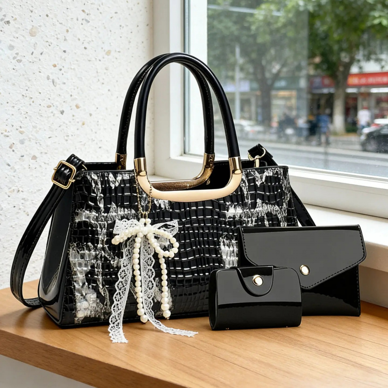 Women'S Accessories Handbags - Zestaw torebek damskich, wieczorowa kopertówka ze