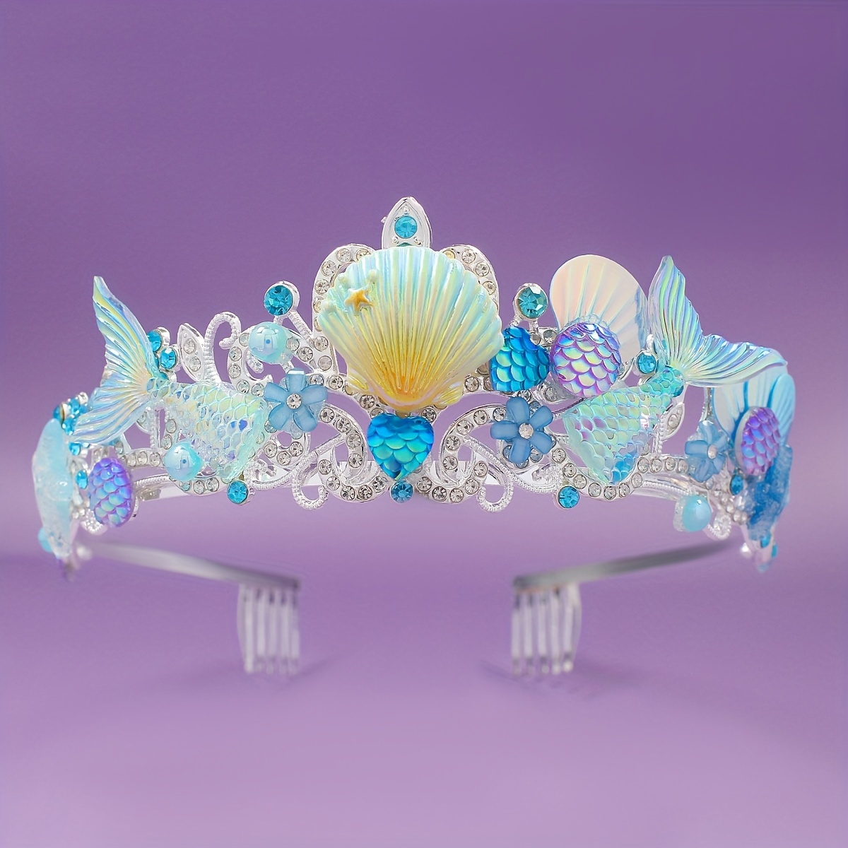Women Accessories Jewelry - Nowa korona do włosów w stylu