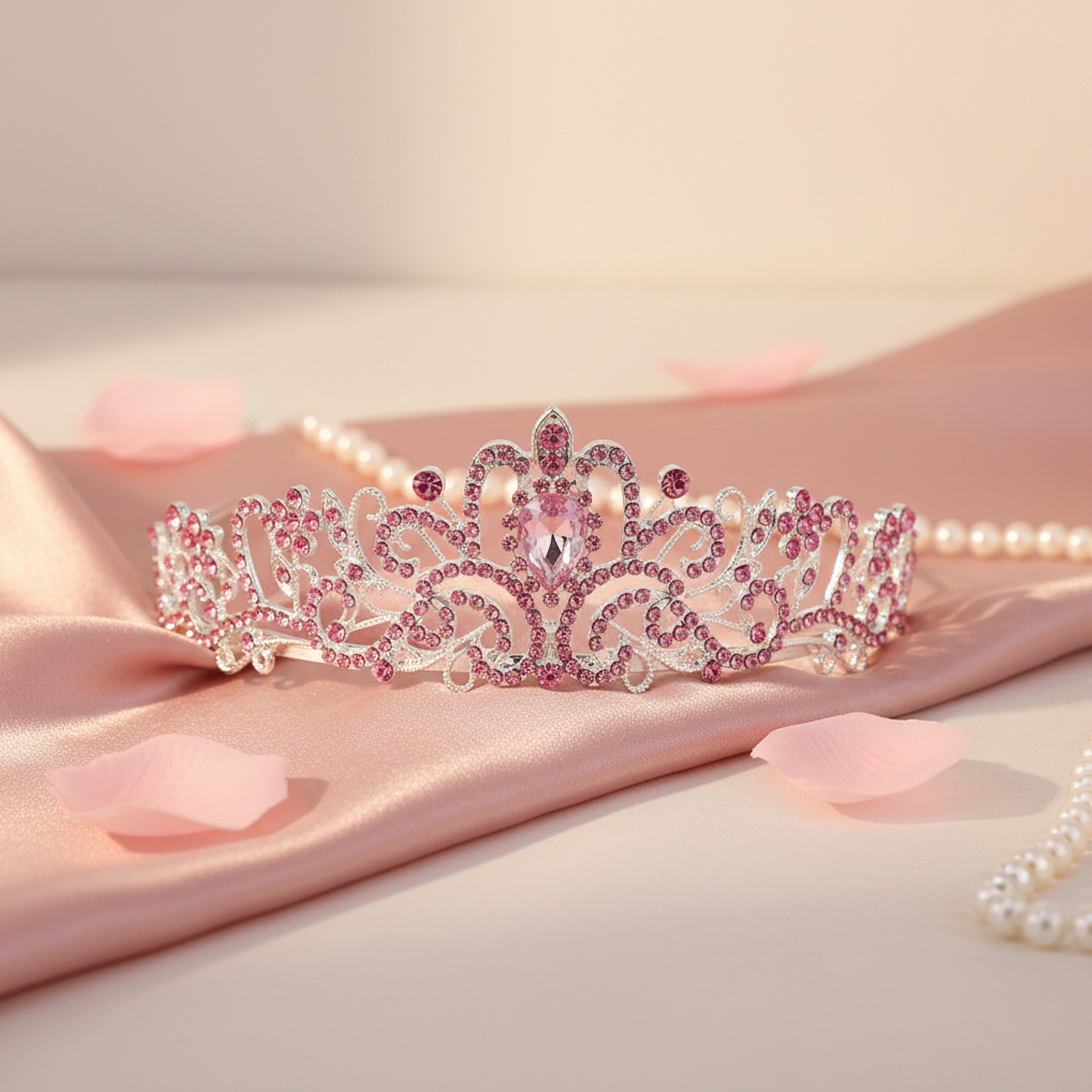 Elegancka korona ślubna, błysz – Women Accessories Jewelry recenzja i cena