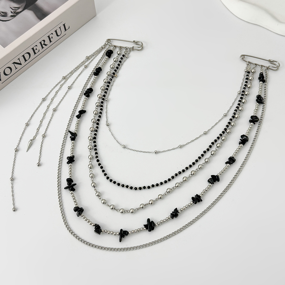 Punkowa broszka hip-hopowa z d – Women Accessories Jewelry recenzja i cena