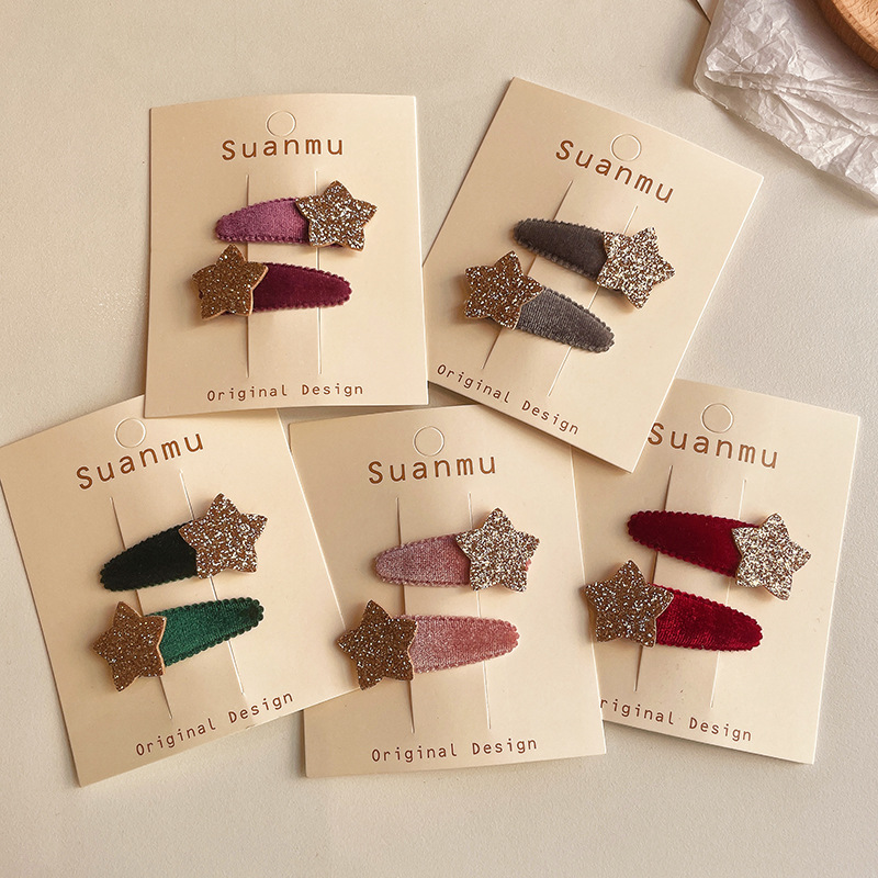 2 szt. Nowe Aksamitne Klipsy d – Women Accessories Dropshipping recenzja i cena