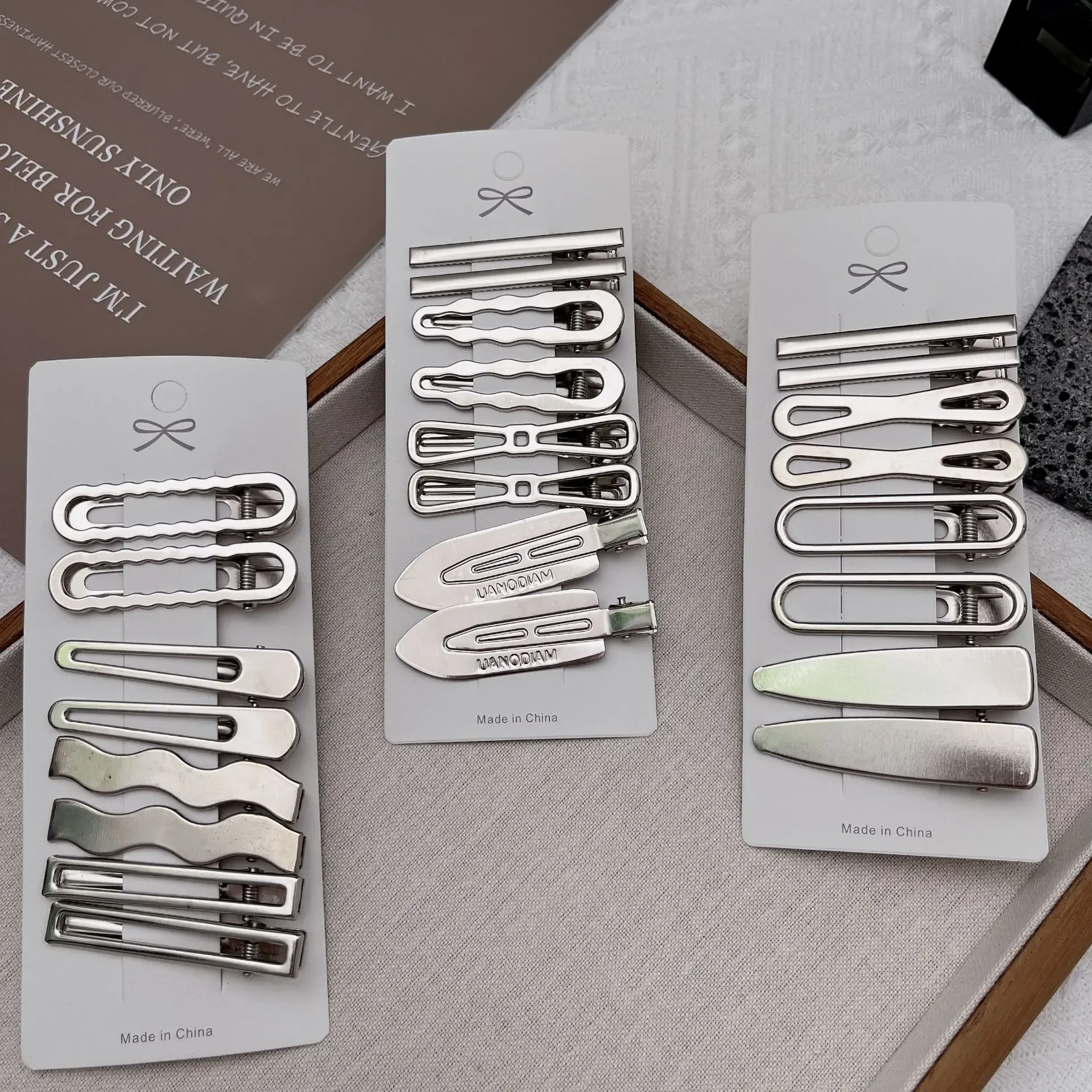 Sliver metalowe spinki do włos – Women Accessories Combo recenzja i cena
