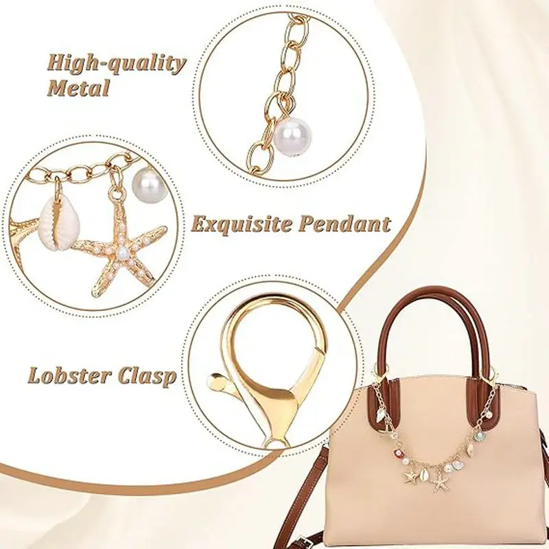 Zawieszki do torebek, złote br – Women'S Accessories Handbags recenzja i cena