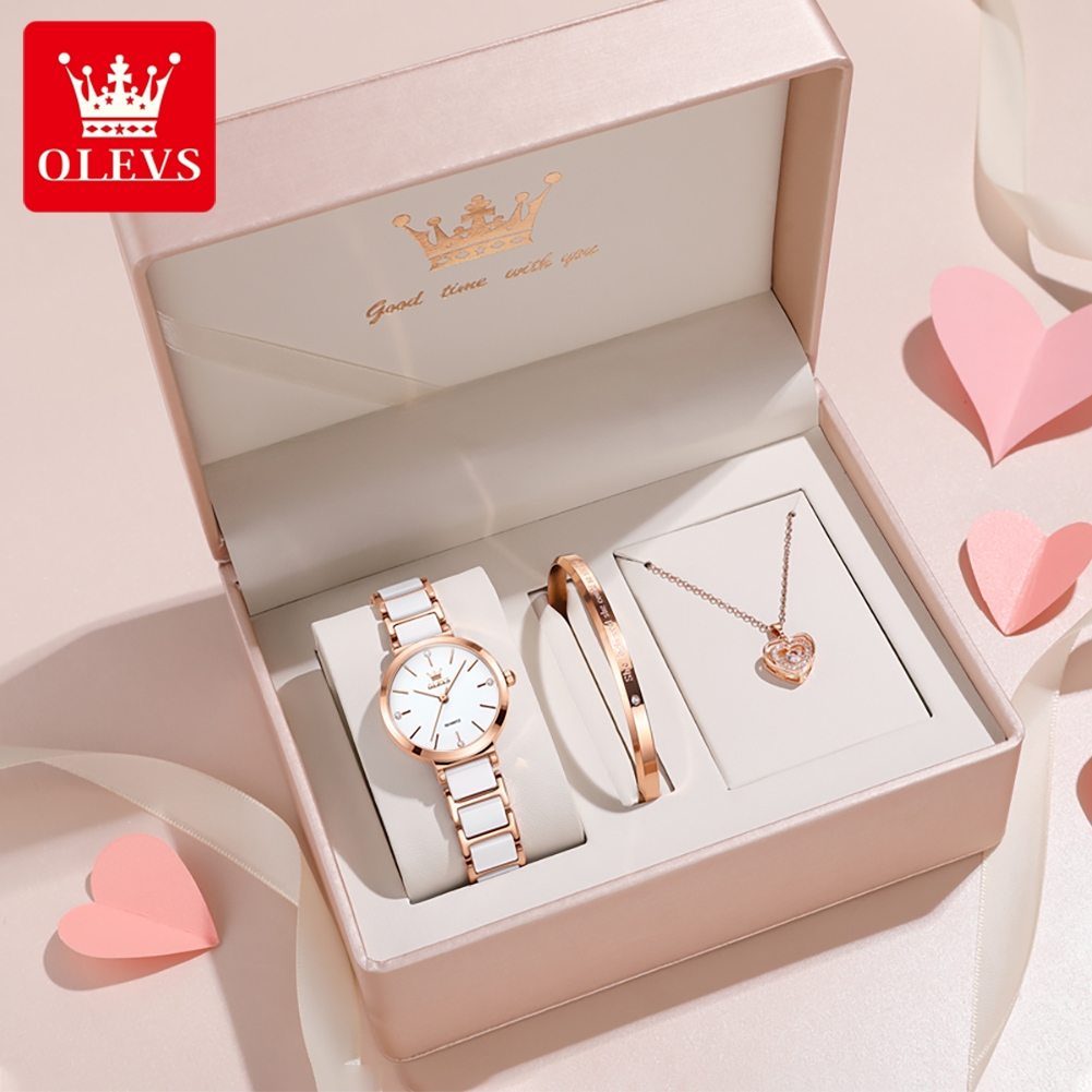 OLEVS Damski Zegarek 5877 Luks – Women Accessories Bracelet recenzja i cena