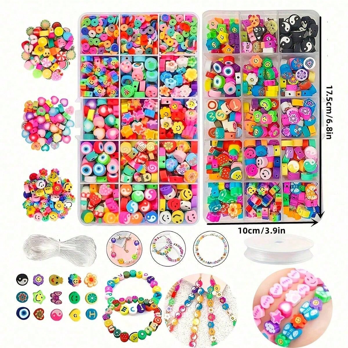 Zestaw koralików z modeliny 14 – Women Accessories Bracelet recenzja i cena