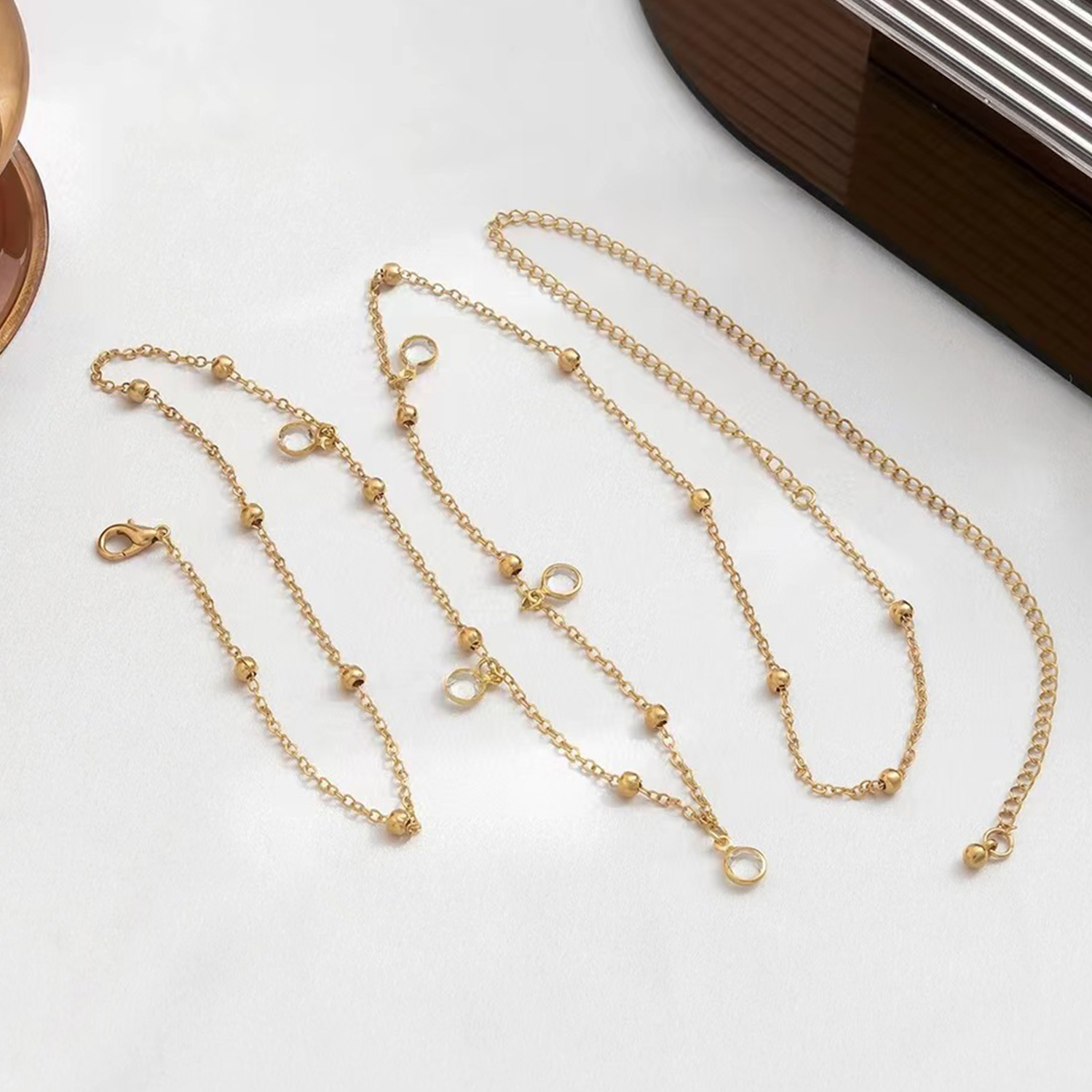 Modny minimalizm łańcuszki na  – Women Accessories Dropshipping recenzja i cena