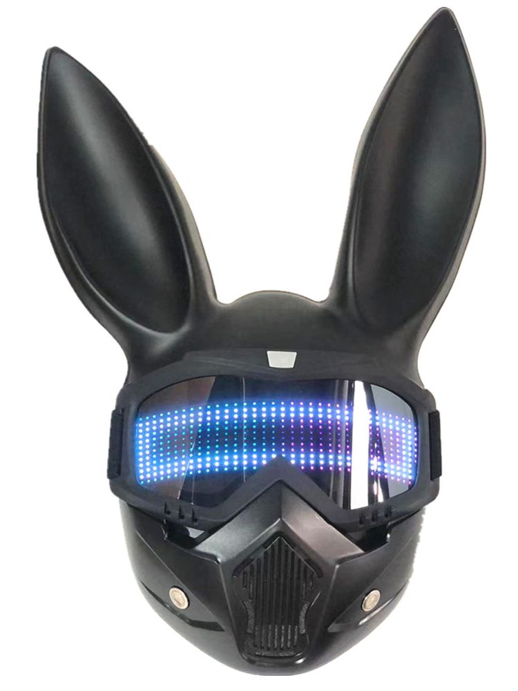 Maska LED na Halloween Królicz – Women Accessories App recenzja i cena