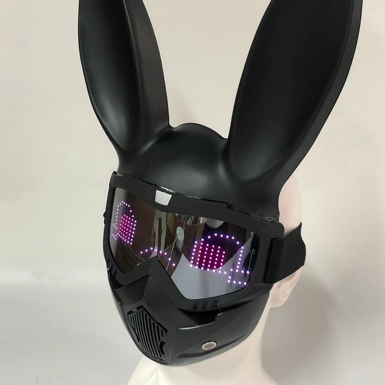 Maska LED na Halloween Królicz – Women Accessories App recenzja i cena