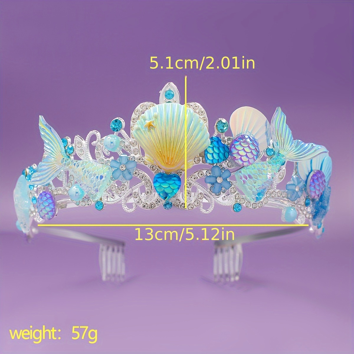 Nowa korona do włosów w stylu  – Women Accessories Jewelry recenzja i cena