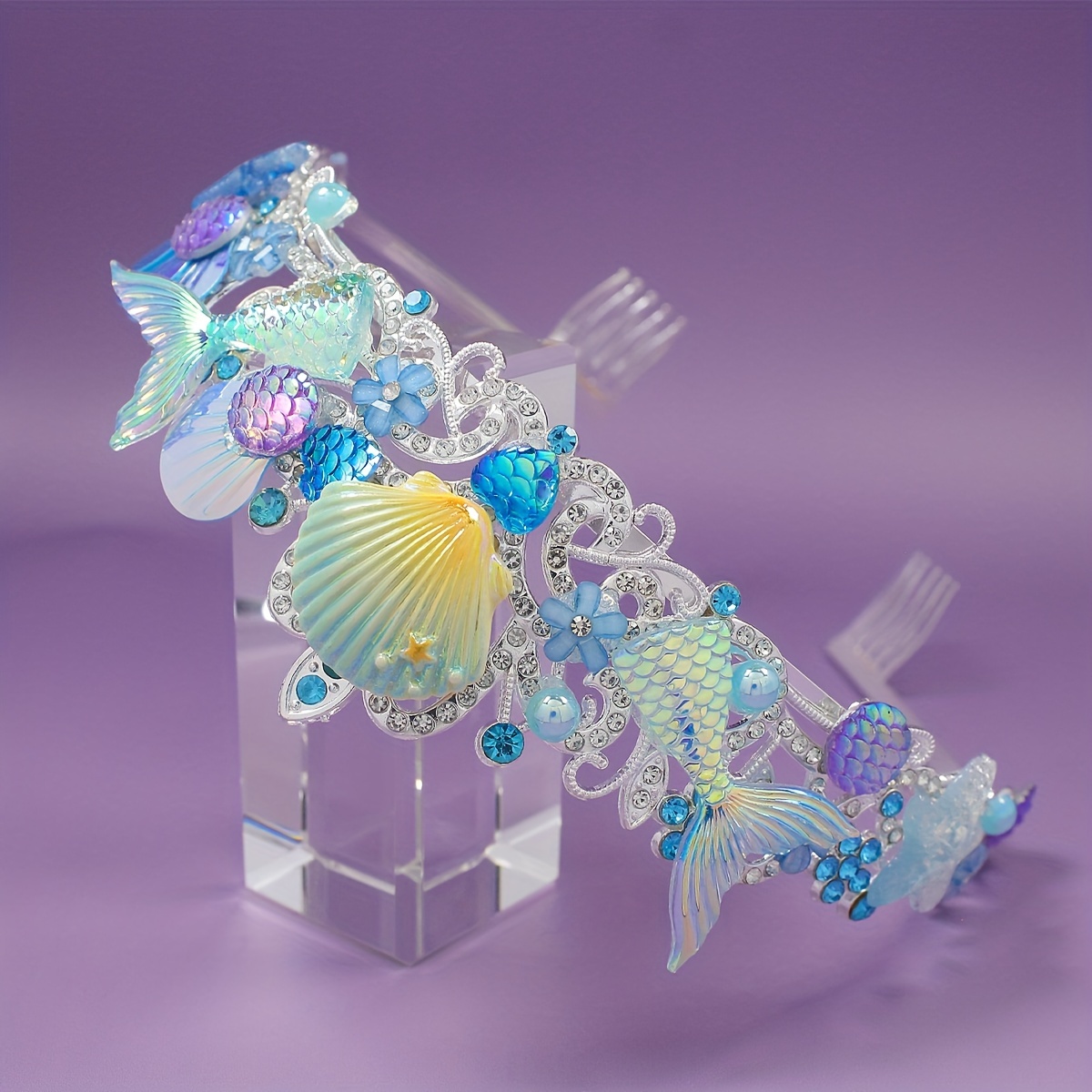 Nowa korona do włosów w stylu  – Women Accessories Jewelry recenzja i cena