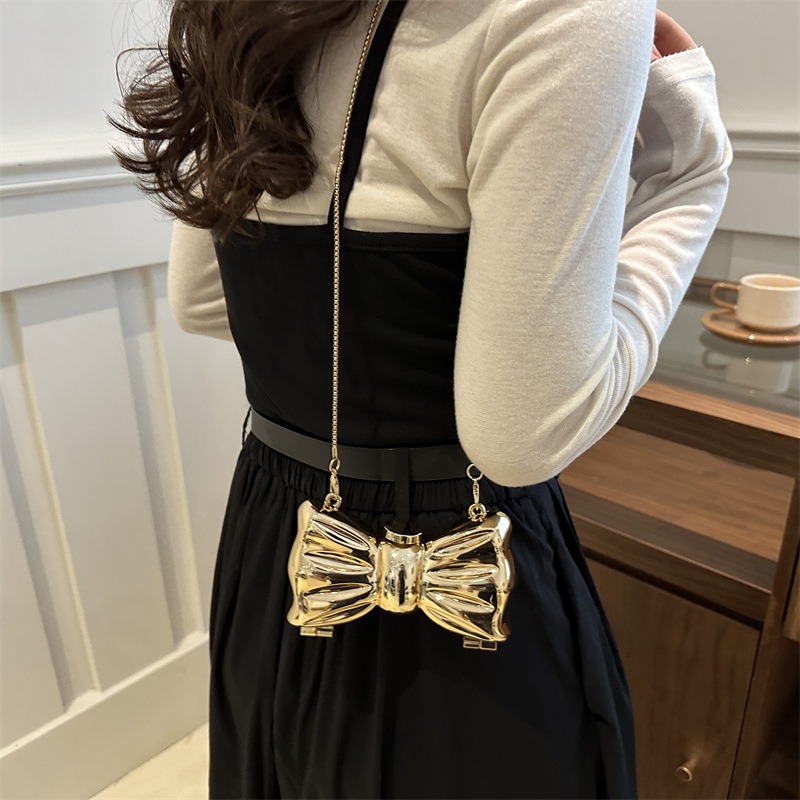 Luksusowa metalowa mini torebk – Women'S Accessories Handbags recenzja i cena